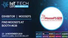 MooseFS Pro is an Exhibitor at IoT Tech Expo North America 2019