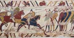 Bayeux tapestry knights charge