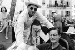 Cooper T51-Climax drivers Jack Brabham and Masten Gregory