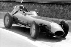 Bruce Halford in his Lotus 16-Climax.