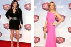 RCA Nashville’s Sara Evans (L) stopped by the ACA red carpet this week promoting her No. 15 single this week “Slow Me Down.” Also on the carpet this week was Warner Nashville’s Sheryl Crow, whose “Callin' Me When I'm Lonely” lands on-deck this week at No. 82. Photos: Isaac Brekken.
