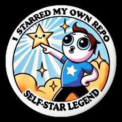 I've starred 110 my own repositories. I've starred 110 my own repositories.