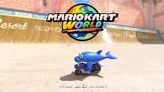 マリオカートワールドのタイトル画面