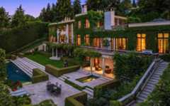 $75 Million Georgian Masterpiece on Lake Washington Sets a New Standard for Seattle Luxury Real Estate