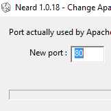 Apache: change port