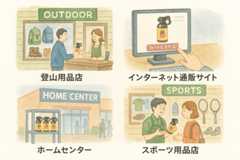【2025年】熊撃退スプレーはどこで売ってる?実店舗と通販のメリット・デメリット【ヒグマ&ツキノワグマ対策】 5 熊撃退スプレーはどこで売ってる?実店舗と通販のメリット・デメリット