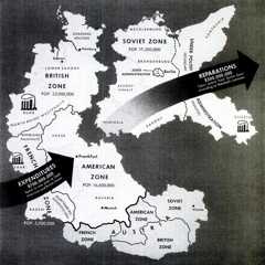 1947 Germany map