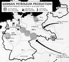 Germany petroleum production map