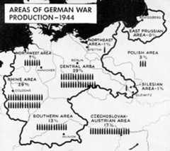 Germany war production map