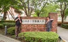 災害現場に立ち向かう看護教育！？　人道精神を実践する、日本赤十字看護大学にてランパンプスが徹底取材！