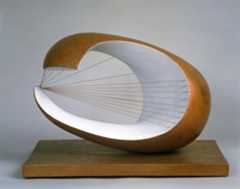 Barbara Hepworth, Wave (1943-44). Image: © Bowness, Hepworth Estate/National Galleries Scotland.