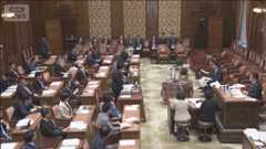 補正予算案は午後成立へ 定数削減は来年に持ち越し