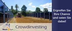Crowdinvesting PV-Anlagen Next2Sun