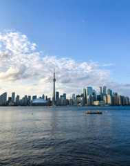 Toronto skyline - the capital city of Ontario, Canada