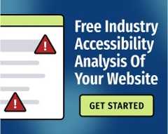Free Industry Accessibility Analysis of Your Website