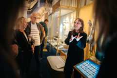 A guided tour at the Nobel Prize Museum