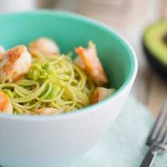 Avocado Shrimp Pasta Recipe