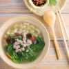 Chinese Spinach Macaroni Soup Recipe