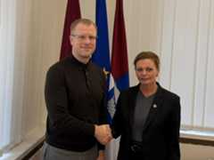 Visit by Nina Hvid Enevoldsen to meet partners in Daugavpils