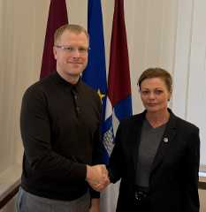 Visit by Nina Hvid Enevoldsen to meet partners in Daugavpils