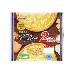 伊藤ハム 熟成生地のトリプルチーズピザ  2枚入