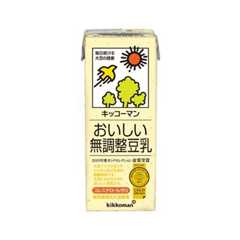 キッコーマン おいしい無調整豆乳 200ml