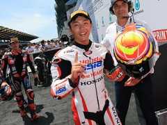 来季Moto2昇格決定の古里太陽がMoto3初優勝達成…マレーシアで最速だった理由と、リスペクトする小椋藍との絆