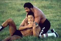 中止と無観客が続く今だから考える。猪木vs.マサ斎藤、巌流島決闘の意味。<Number Web> photograph by Essei Hara