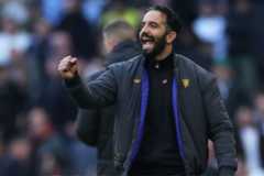 Rúben Amorim, durante el último partido contra el Tottenham