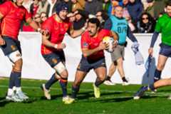 Alejandro Laforga, con el oval