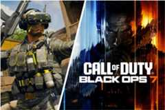 Screenshot of Call of Duty Black Ops 7 alongside its cover art.