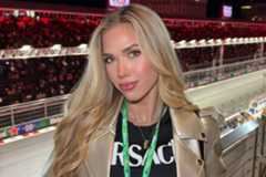 Chiefs heiress Gracie Hunt stole the show with her outfit at the Las Vegas F1 Grand Prix
