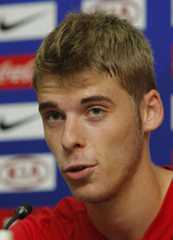 David De Gea, en rueda de prensa.