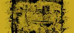 A yellow and black background with some type of pattern