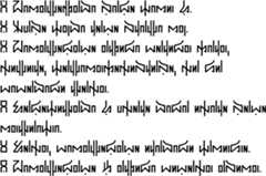 Sample text in Wébaxu Ní