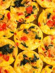 High Protein Cottage Cheese Breakfast Egg Bites