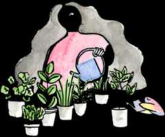 A place to grow and thrive illustration