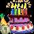 Birthday cake  icon