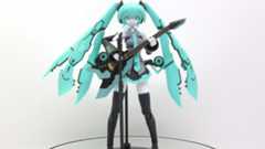 「フレームアーティスト 初音ミク」を組んでみた！ コトブキヤコラボの臨場感あふれるメカ顔ミクさんに「あらかわいい」