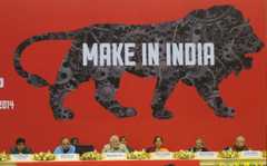 Modi’s 2014 slogan to encourage global corporations to invest and manufacture products in India