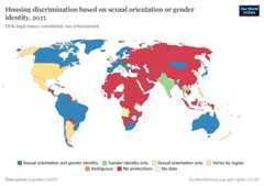 A thumbnail of the "Housing discrimination based on sexual orientation or gender identity" chart