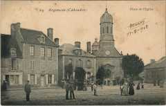 Argences - Place de l'Eglise à Argences