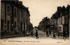 Argences - La PoSainte-et la Rue de Caen à Argences