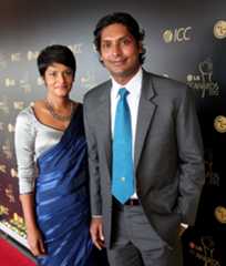 Schoolboy Sangakkara is said to have displayed his trademark eloquence while wooing the girl who would eventually become his wife