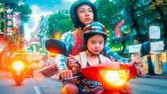 La mia famiglia a Taipei