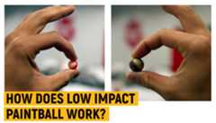 low impact paintball