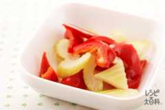 簡単レンジピクルス