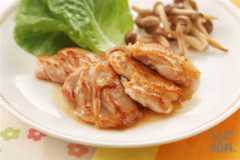 から揚げ用もも肉で！簡単チキンソテー