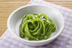 ピーマンのナムル