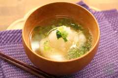 焼きもちの大根おろし汁